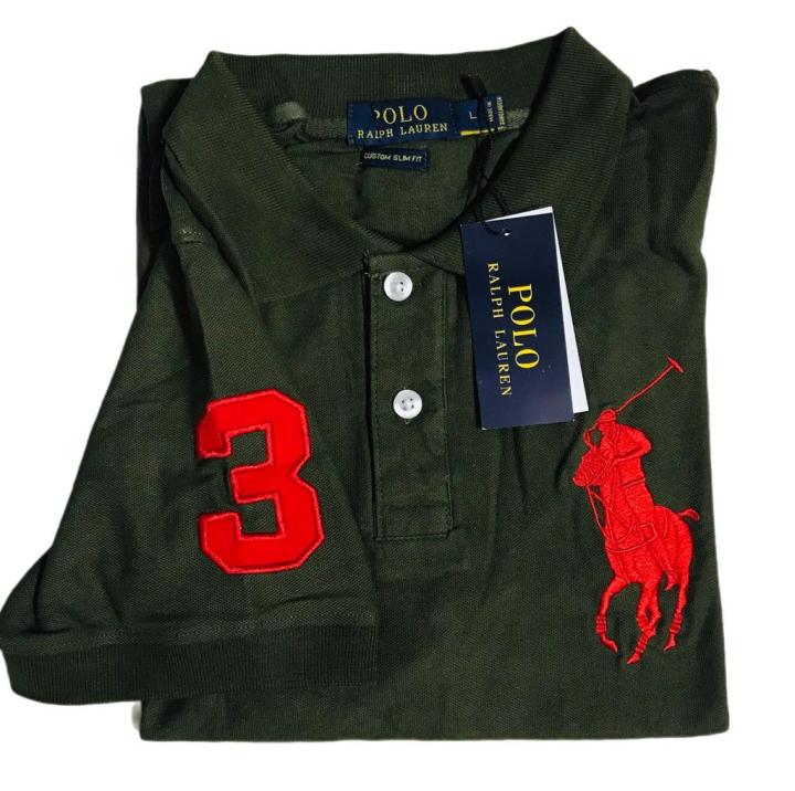 Classic fit big buy pony mesh polo shirt Classic fit big buy pony mesh polo shirt