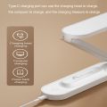 Yage YG-T125 Desk Lamp USB Charging Folding Reading Eye Protection Lamp Creative Led Small Bedroom Table Lamp, Dimmable LED Desk Lamp, 1200mAh Battery Operated Table Lamps, Rechargeable Lamp for Bedroom, Foldable Touch Lamps Bedside Lamps, Battery Lamp LE. 