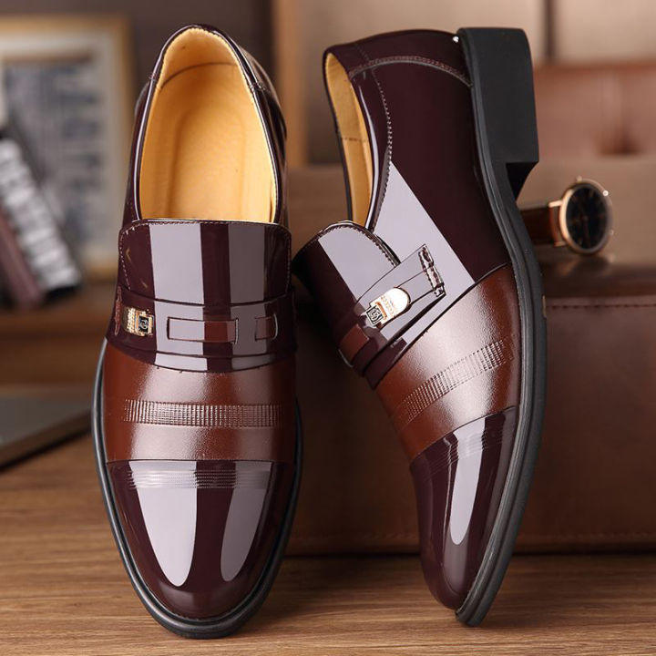 Height%20Increasing%20New%20Men's%20Shoes%20Business%20Formal%20Wear%20Leather%20Shoes%20Bright%20Leather%20Slip-on%20Men's%20Dad%20Shoes%20Pieces%20-%20Image%203