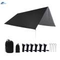 Camping Tarp with Storage Bag Rain Tarp Shelter for Hiking Travel Garden. 
