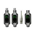 Wireless Microphone Converter XLR Transmitter and Receiver Microphone Wireless System for Dynamic Microphone. 