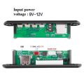 Kebidu 9V-12V Wireless Bluetooth MP3 WMA Decoder Board Car Audio MP3 Player USB TF FM Radio Module For Car Speaker. 