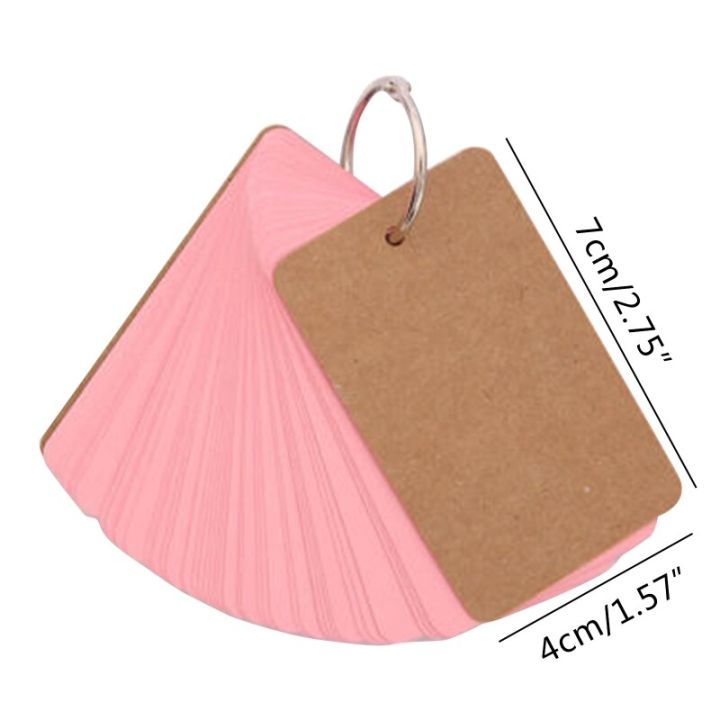 100%20Sheets%20Heavy%20Index%20Cards%20Blank%20Study%20Cards%20Memo%20Card%20DIY%20Note%20Book%20Message%20Card%20with%20Loose%20Leaf%20Ring%20School%20Supplies%20-%20Image%204