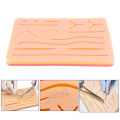 Reusable Surgical Medical Practice Traumatic Simulation Wounds Training Teaching Model Suture Kit Pad Silicone Fake Skin Suture.