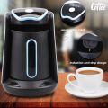 Household 600W Automatic Turkish Coffee Boiler, Cordless Electric Coffee Pot, Portable Travel Coffee Maker - Blue. 