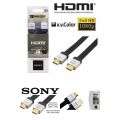 SONY 2 Meter HDMI To HDMI Cable Black HIGH SPEED HDMI CABLE 3D HD & 4K videos. 