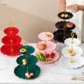 Cupcakes Display Plate Serving Tray Cupcake Holder Candy 3 Tiered Cake Stand. 