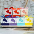 New Style Heart Candy Box Party Gift Bag Box Candy Wedding Box Wedding Birthday Packaging Box Gift Box. 