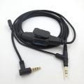 3.5mm for Boom Microphone V-MODA Computer Gaming Headset Cable To 3.5mm Headphone Skype PS4 Xbox One Phones. 