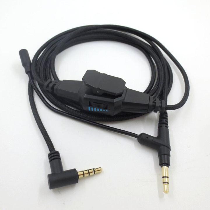 3.5mm for Boom Microphone V-MODA Computer Gaming Headset Cable To 3.5mm Headphone Skype PS4 Xbox One Phones