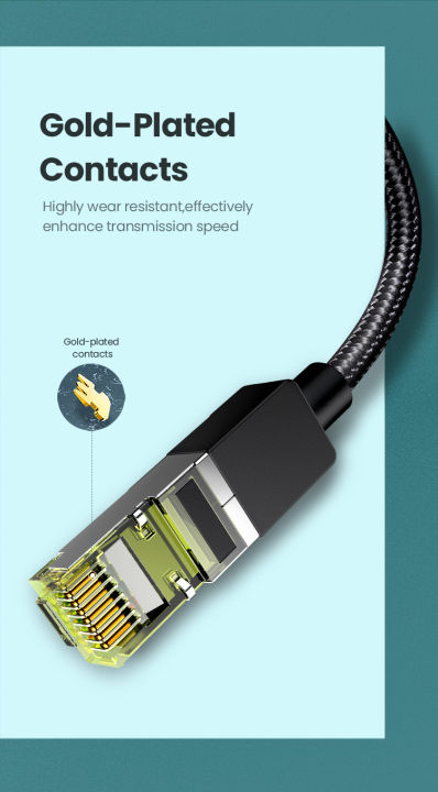 UGREEN%20NW150%20Cat7%20Ethernet%20Cable%20-%200.5M/2M/3M/5M/15M%20-%20Up%20to%2010Gbps%20High%20Speed%20-%20Support%20600MHz%20bandwidth%20-%20Flexible%20&%20Durable%20-%20Braided%20Cable%20-%20Image%208