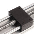 CNC Linear Rail Slide High Speed Tilt High Accuracy Double Optical Axes M5 Movable Nuts Linear Stage Actuator for Lathes. 