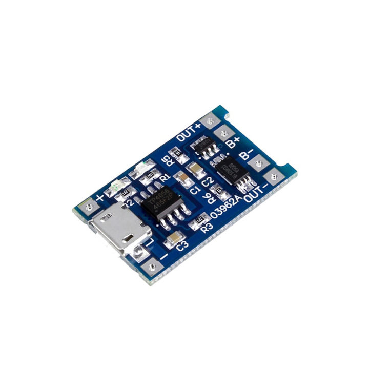 Micro USB 5V 1A TP4056 Lithium Battery Charger Module Charging Board With Protection Dual Functions 1A Li-ion for Arduino