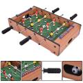 Soccer game table, metal foosball table football covered. 
