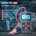 Lancol Micro 200 Pro 12V 24V Car Battery Tester 40-2000 CCA Cranking Charging Motorcycle Battery Analyzer Tools With LED Light. 