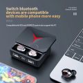 Shapla M90 Pro Wireless Earphone Bluetooth 5.3 TWS Hifi Stereo Waterproof In-Ear Headset With Microphone. 