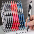 Sofia Retractable Gel Pens Set Black/Red/Blue Ink Ballpoint for Writing Refills Office Accessories School Supplies Stationery. 