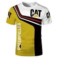 Farm Car Caterlar 3D Printed T-Shirt Summer Men's Fun Headshot Cartoon Short-Sleeved Street -Hop Shirt Plus Size New. 