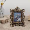 Vintage Picture Frame Retro Photo Frame for Wall Hanging Hallway Tabletop. 