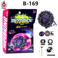 SuperKing Beyblade Burst B-169 Starter Variant Lucifer .Mb 2D & First Urranus Starter + LR String LR (Left & Right Spin) & Weight Damper Grip.