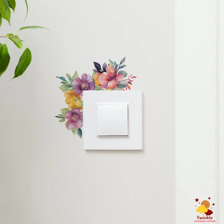 Waterproof%20Floral%20Switch%20Sticker%20for%20Wall%20Decoration%20-%20Image%207