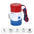 12V Electric Pump 1100GPH Marine Bilge Pump Submersible Boat Water Pump. 