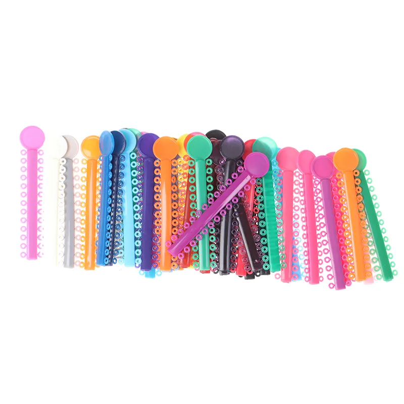 DentalSmile Orthodontic Ligature Ties Orthodontic Elastomeric O-rings Braces Rubber - View #6