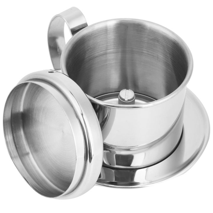 Stainless Steel Coffee Pot Reusable Basket Dripper Filter Drip