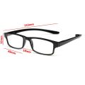 TR90 Frame Long Leg Reading Glasses Men Women Lightweight Presbyopia Eyeglasses With Diopter +1.0 +1.5 +2.0 +2.5 +3.0 +3.5 +4.0. 