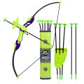 Kids Archery Bow And Arrow Toy Set + Three Suction Cup Arrows. 