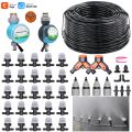 Smart Garden Watering System 4/7mm Hose Misting Nozzle Kit Self Automatic Wifi Compatibl Timer Irrigation Sets for Greenhouse. 