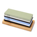KOGEEK 400#/1000# 3000#/8000# Premium Whetstone Cut Sharpening Stone Set Sharpener for All Blade Non Slip Base Cutter Sharpener. 
