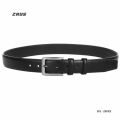 Zays Men’s Full-Grain Leather Belt – Premium Cowhide, Durable, Anti-Crack, Hand-Stitched, Sweat-Resistant, Cut-to-Fit, Suitable for Office Wear, Jeans, Blazer, Traditional Dress, Luxury Box Included for Any Occasional Gift. 
