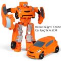 【Atoztide Store】Mini Transformation Cars Kid Classic Robot Car Toys & Toy Figures Boys Gifts for Children. 
