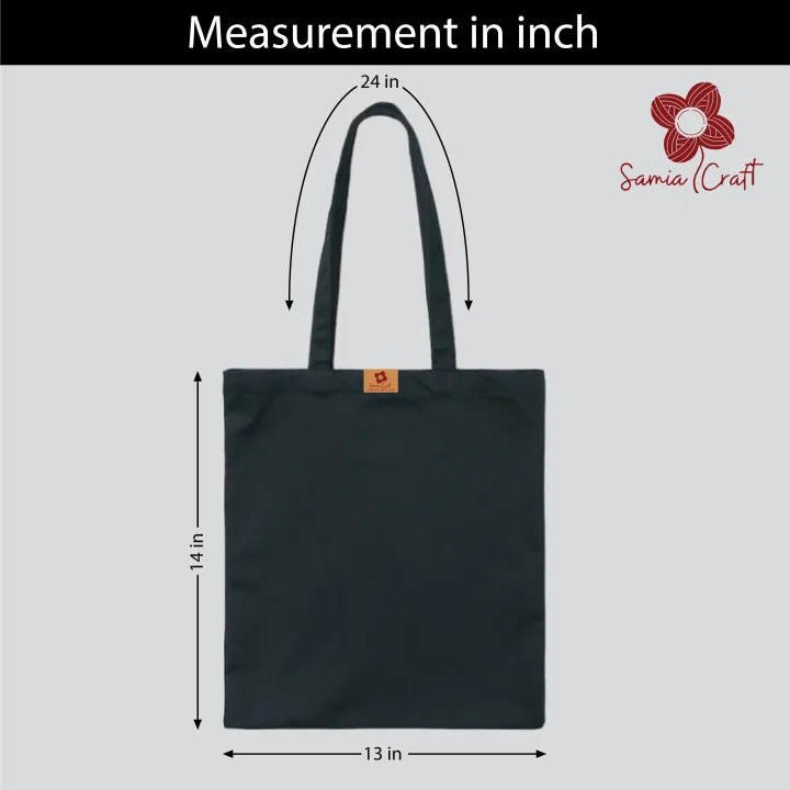 Samia%20Crafts%2013/14Inc%20Fashionable%20Top%20Handle%20Simple%20Plain%20Solid%20Black%20Color%20Canvas%20Tote%20Bag%20with%20Zipper%20Best%20Fabric%20&%20Shopping%20Bag%20For%20Everyday%20Daily%20Use%20-%20Durability%20Assurance%20-%20Image%205
