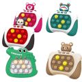 Gamepad Pop It Pro The Light-up Pattern Popping Game Fidget Anti Stress Toys Electric Pop Quick Push Pop It Game Machine Kuromi Sanrio.