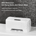 Automatic Toilet Flush Button White Toilet Flush Button Toilet Smart Sensor Flusher ExternalInfrared Flush Smart Toilet Flushing Sensor.