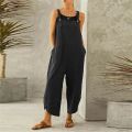 Casual Overalls Plus Size Trousers Dungarees Playsuits Jumpsuit. 