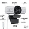 Logitech MX Brio Ultra HD 4K Streaming Webcam, 1080p at 60 FPS, USB-C, Webcam Cover, Works with Microsoft Teams, Zoom, Google Meet.