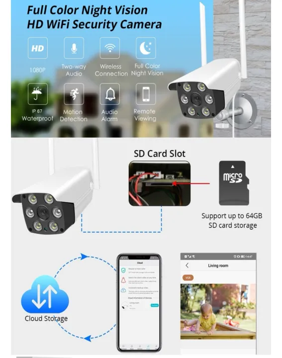 MaxGen%20V380%20PRO%203MP%20K6%20Full%20HD%20WIFI%20IP%20Camera%20Waterproof%20Outdoor%20Color%20Night%20Vision%20Two-way%20Voice%20-%20Image%208