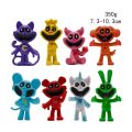Anime 8PCS Smiling Critters Figure Smiling Critters Cat Nap Dog Day Catnap Dogday Figure Set Toy Catnat Kickinchicken Figurine. 