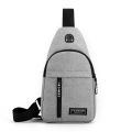 Men Shoulder Bags Waist Pack Male Canvas Chest Bag for Men Fashion Messenger Crossbody Bags Travel Sling Bag Fanny Pack.