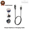 KOSPET Optimus 2 Sports Watch Magnetic Charger Safety Charging Cable 2 Pin High Quality USB Charger Cable USB Charging Cable Dock Bracelet Charger for KOSPET Optimus 2 Sports Watch. 