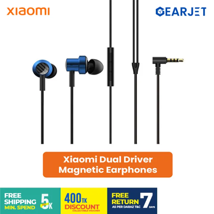 Xiaomi%20Mi%20Dual%20Dynamic%20Driver%20Magnetic%20Earphone%20Mi%203.5mm%20Wired%20In-Ear%20Headphones%20with%20Mic%20Mijia%20Double-action%20Coil%20Earphones%20Noise-Canceling%20Earbuds%20Lightweight%20Sports%20Headset%20-%20Image%202