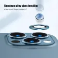 For iPhone 13/13 Pro/13 Pro Max Aluminium Camera Ring Tempered Glass full Camera Lens Protection. 