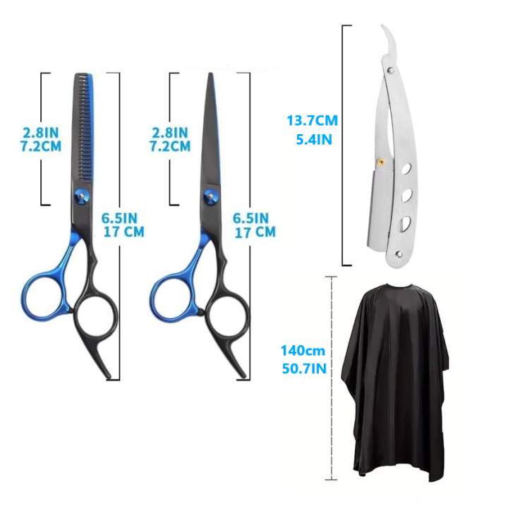 Hairdressing%20Scissors%20Set,%206%20Inch%20Hair%20Cutting%20Scissors%20Thinning%20Shears,%20Hair%20Cutting%20Styling%20Accessories%20Tools%20Kit%20For%20Barber%20S%20-%20Image%206