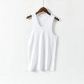 Spring and Summer Thin Men's I-Shaped Boxing Pure Cotton Home Large Sizes Availiable Cotton Thin Thread Hurdle Base Inner Wear Vest.
