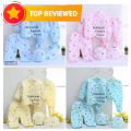 Exclusive Newborn Baby 1 Set 5 Pieces Dress - (0 - 6 Month). 