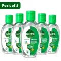 Dettol Hand Sanitizer Original 50ml (Pack of 5). 