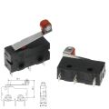 3pcs 5amp Micro Roller Lever Arm Normally Open Close Limit Switch. 